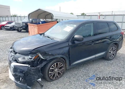 2018 Mitsubishi Outlander Es z USA, uszkodzony, nr VIN JA4AD2A3XJJ005807
